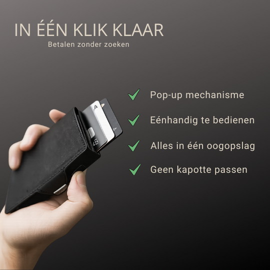 CardLux™ Pop-Up Card Case