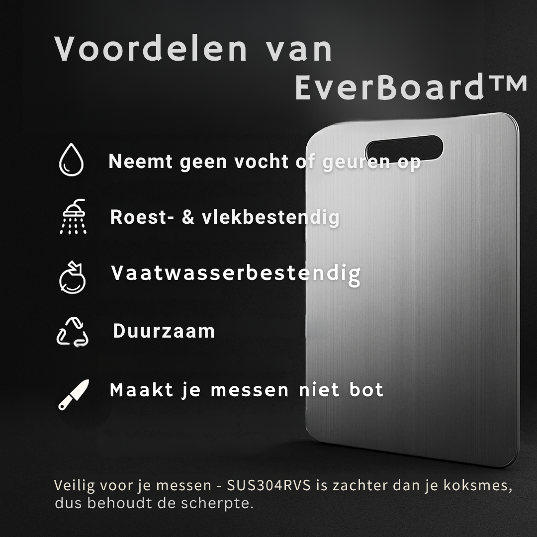 EverBoard™ RVS Snijplank Set