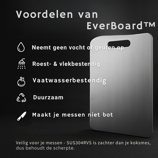 EverBoard™ RVS Snijplank Set