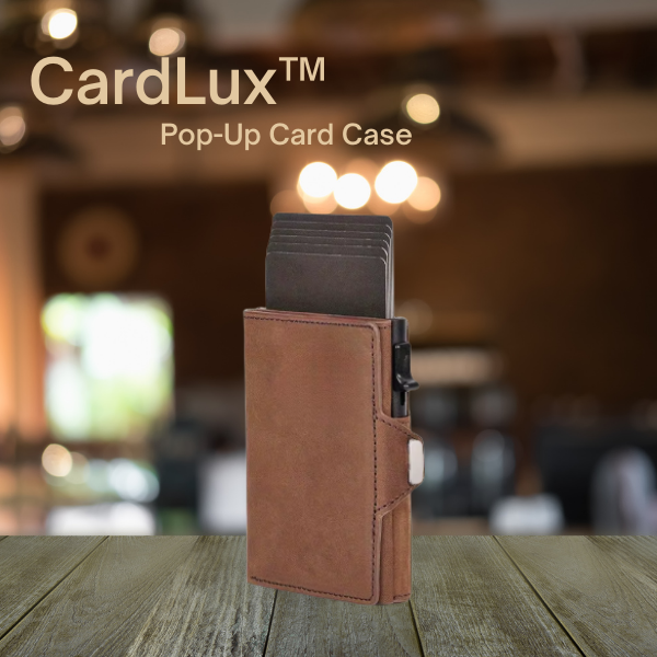 CardLux™ Pop-Up Card Case